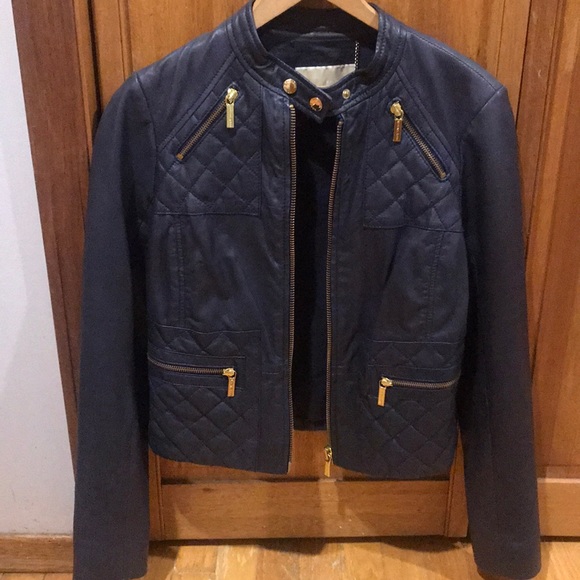 Michael Kors leather jacket - Picture 1 of 3
